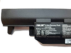 Оригінальна батарея для ноутбука Asus A32-K55, A33-K55, A41-K55 (+11.1 V 5200mAh) АКБ, акумулятор, фото 3