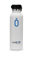 Бутылка для воды Kinetico Runbott, 600 мл, термостойкая, белая
