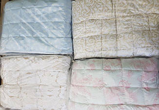 Унікальна літня ковдра 175х210 наповнювач Бавовняне волокно Капок Двоспальне, фото 1