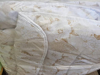 Унікальна літня ковдра 195х215 наповнювач Бавовняне волокно Капок Євро розмір, фото 1