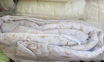 Унікальна літня ковдра 195х215 наповнювач Бавовняне волокно Капок Євро розмір, фото 2