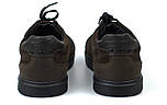 Коричневі замшеві кросівки кеди чоловіче взуття великих розмірів Rosso Avangard Puran Brown Vel BS, фото 5