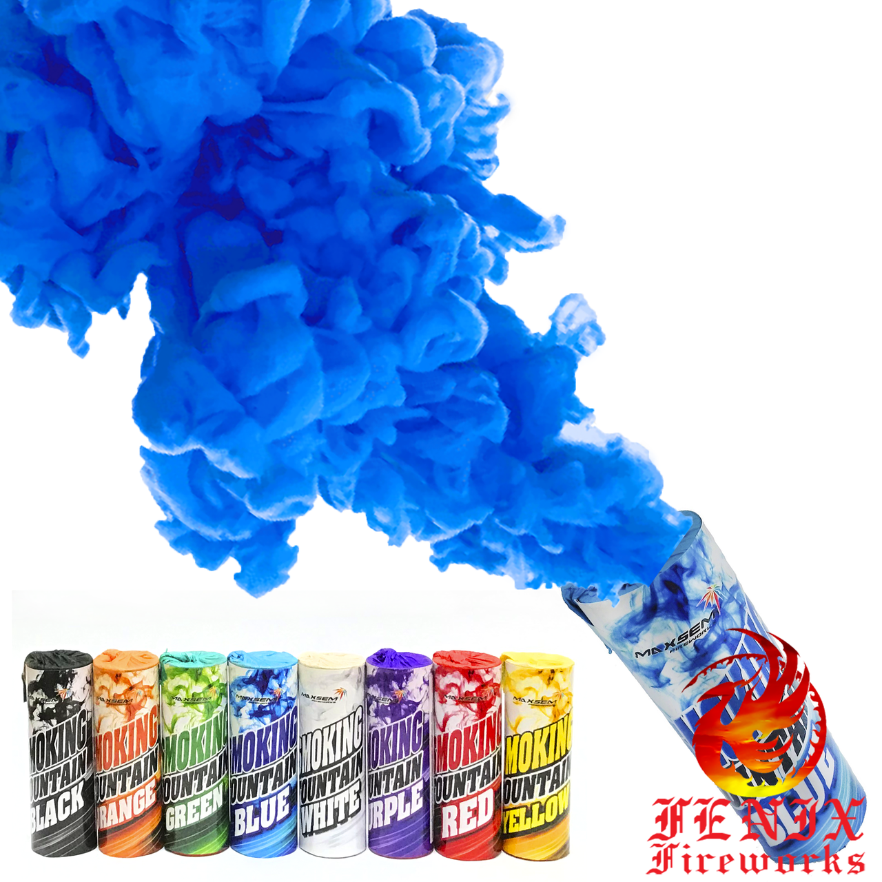 ЦВІТНИЙ ДИМ СИНІЙ (Димова шашка) Smoke Bombs 30 секунд MA0509/B