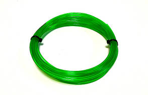Пробник PET-G Прозоро-зелений (1,75 мм/10 метрів)
