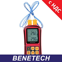 Термометр цифровой (термопарный) -250-1767°C BENETECH GM1312