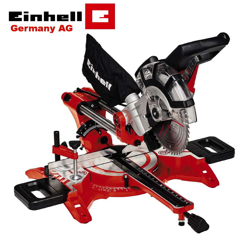 Торцювальна пила з протяжкою Einhell TC-SM 2131/1 Dual, фото 1