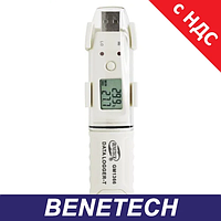 Регистратор температуры цифровой, термологгер, даталоггер USB, -30-80°C BENETECH GM1366