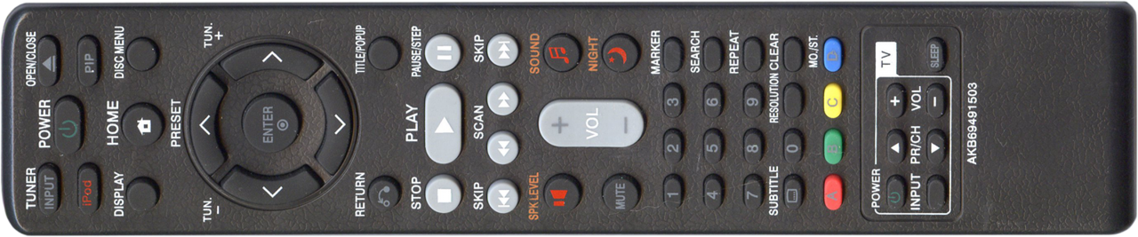 Пульт для телевизора LG AKB69491503 (HT) Tuner, iPod, PІP (картинка в ...