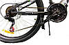 ⭐✅ Гірський велосипед Azimut Spark 29 D (19 рама) Чорно-синій, фото 4