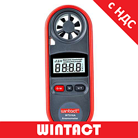 Анемометр цифровой 0,7-30м/с, -10-45°C WINTACT WT816A