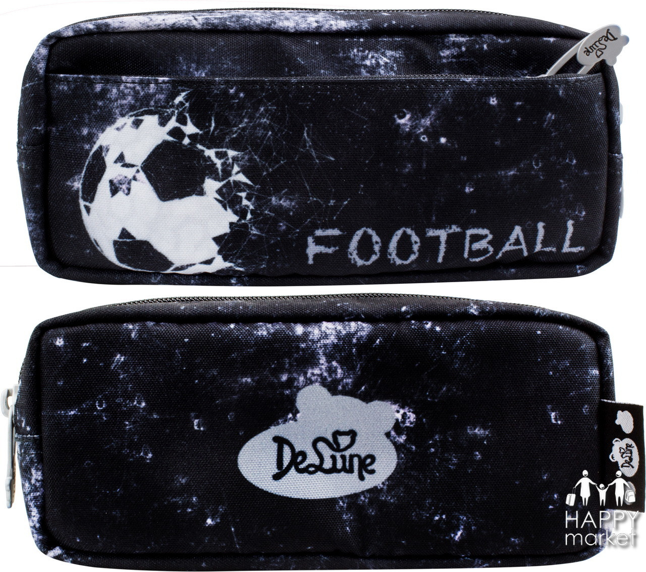 Пенал м'який без наповнення для хлопчика DeLune М'яч D-855