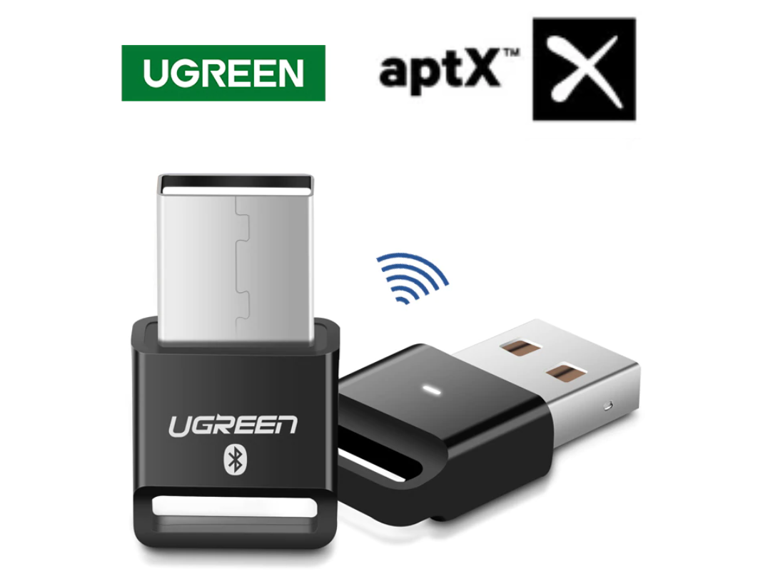 USB Bluetooth-адаптер Ugreen бездротовий передавач bluetooth 4.0 для комп'ютера US192 30524