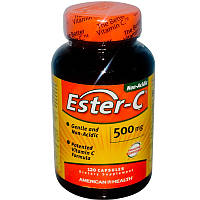 American Health, Вітамін C у формі аскорбата кальцію Ester-C 500 мг, 120 капсул