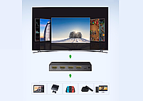 Спліттер Ugreen HDMI 1х5 40205 Комутатор Розгалужувач, фото 2