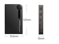Спліттер Ugreen HDMI 1х5 40205 Комутатор Розгалужувач, фото 3