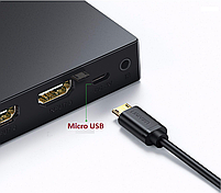 Спліттер Ugreen HDMI 1х5 40205 Комутатор Розгалужувач, фото 6