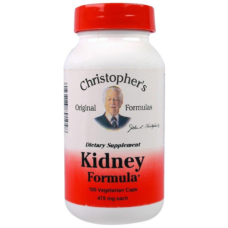 Christopher's Original Formulas, Kidney Formula, 475 mg, 100 Vegetarian Caps