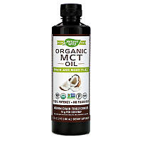 Nature's Way, Organic MCT Oil, Органическое масло MCT, со среднецепочечными триглицеридами 480 мл