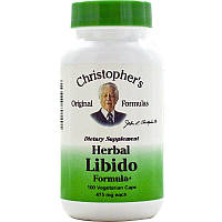 Christopher's Original Formulas, Herbal Libido Formula, 475 mg, 100 Vegetarian Caps