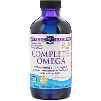 Nordic Naturals, Complete Omega, з лимонним смаком, 237 мл (8 рідин та си. унцій)