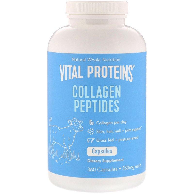 Vital Proteins, Пептиди колагену, 550 мг, 360 капсул