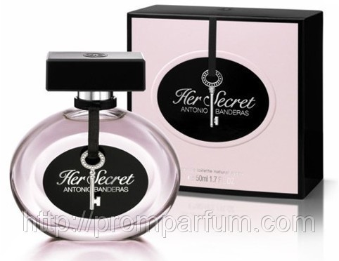 Оригінальна жіноча туалетна вода Antonio Banderas Her Secret 50 ml Оригінал! NNR ORGIN