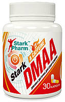 Стимулятор передтренувальний Stark Pharm - D-MAA 100 мг + Caffeine 200 мг (30 капсул) предтреник Д-МАА