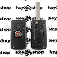 Корпус выкидного ключа для Fiat Scudo (Фиат Скудо) 2 кнопки