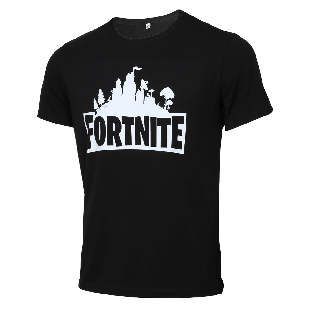 Футболка чоловіча чорна HOPE з принтом "FORTNITE" Ф-10 BLK L(Р) 20-812-020, фото 1