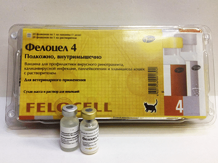Фелоцел 4 VAC-вакцина для кішок 1 доз