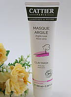 Cattier Pink Clay Mask Sensitive Skin 100ml Маска для лица на основе розовой глины