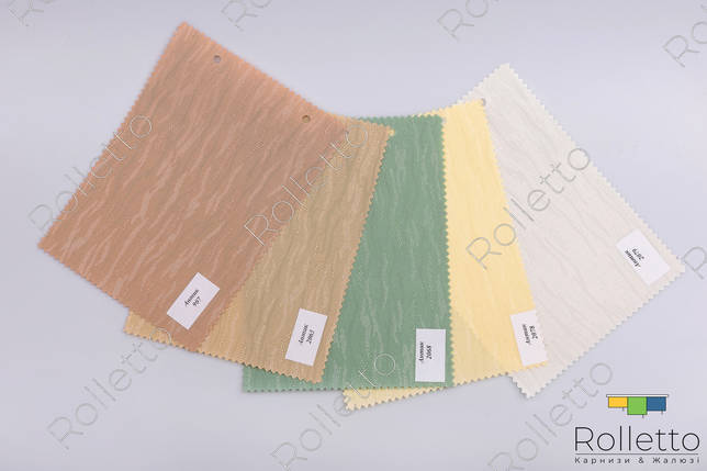 Тканинні ролети відкритого типу з тканини "Антік", ціна за 0,5 м.кв, фото 2