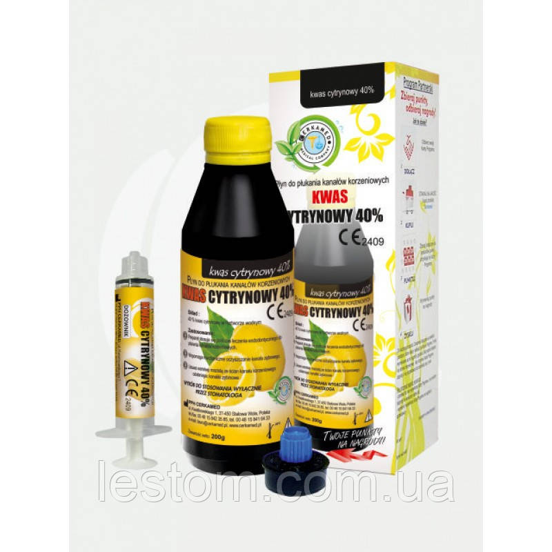 CITRIC ACID Лимонна кислота 40% Cerkamed