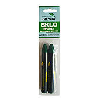 Для Скла, крейда воскової розмічальний SKLO (зелені) - 2шт