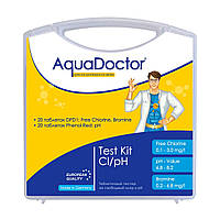 Тестер для бассейна AquaDoctor Test Kit Cl/pH