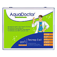 Тестер для бассейна AquaDoctor 5 в 1