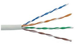 Кабель звита пара UTP 5Cat (мідь) OK-net КПВ-ВП (350) 4*2*0,51