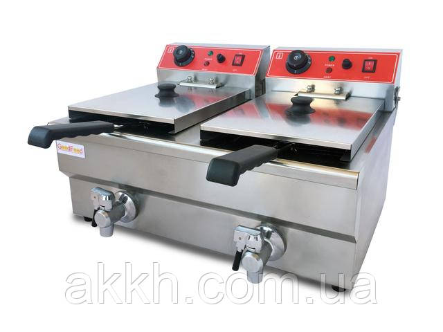 Фото Фритюрниця GoodFood EF8+8