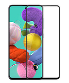 Захисне скло (захист) Full Glue для Samsung Galaxy A51 A515 | A515F (чорний колір)