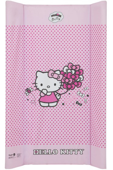 Пеленальный матрас Maltex мягкий 50х70 см hello kitty, розовый - фото 2 - id-p267001160