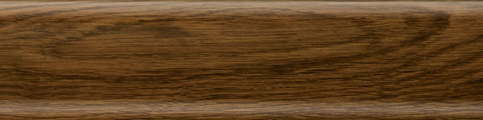 Плінтус пластиковий Salag 16 (Дуб болотний з кабель каналом підлоговий пластиковий плінтус), фото 1