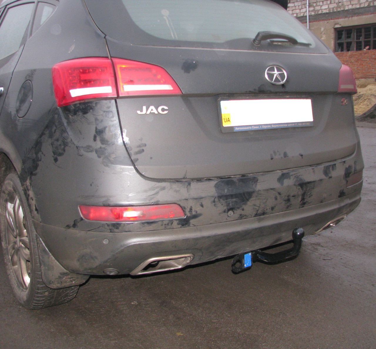 Фаркоп на Jac S3 (c 2017–)