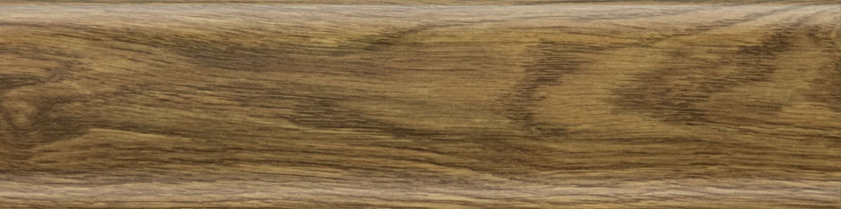 Плінтус пластиковий Salag 19 (Дуб старий з кабельом каналом підлоговий пластиковий плінтус), фото 1