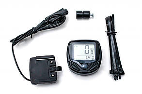 Велокомп'ютер дротовий, YS 368А з підсвіткою 15 функцій