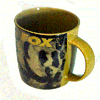 Керамічна кружка Fox Printed Ceramic Mug