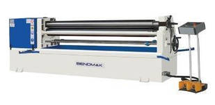 Потужні вальці тривалкові з електроприводом Bendmak CYL-ST 190-25/6.0 Раб. довжина 2.6 м, Товщина 6 мм