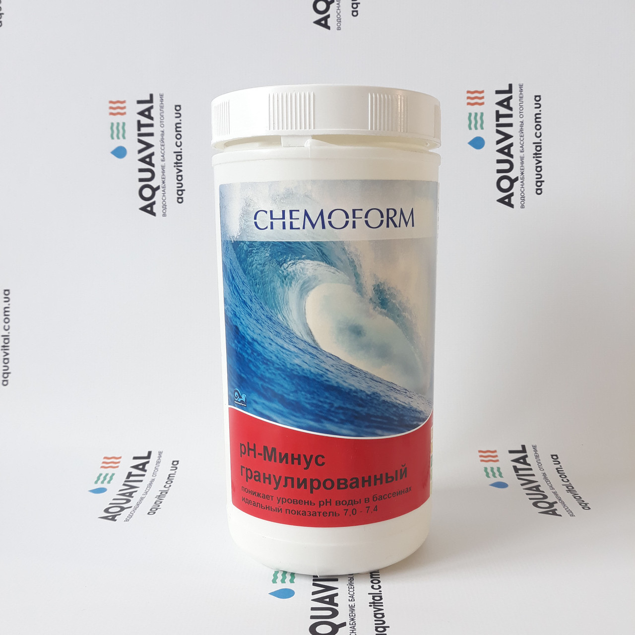 Хімія для басейну Chemoform | засіб для зниження рівня pH у гранулах (1,5 кг)