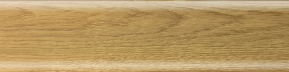 Плінтус пластиковий Salag 29 дуб отаріо з кабельом-кантофоном підлоговий пластиковий плінтус, фото 1