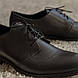 Унівверсальне вузття - чорні шкіряні туфлі 39, 40, 41 розмір, фото 4