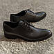 Унівверсальне вузття - чорні шкіряні туфлі 39, 40, 41 розмір, фото 6
